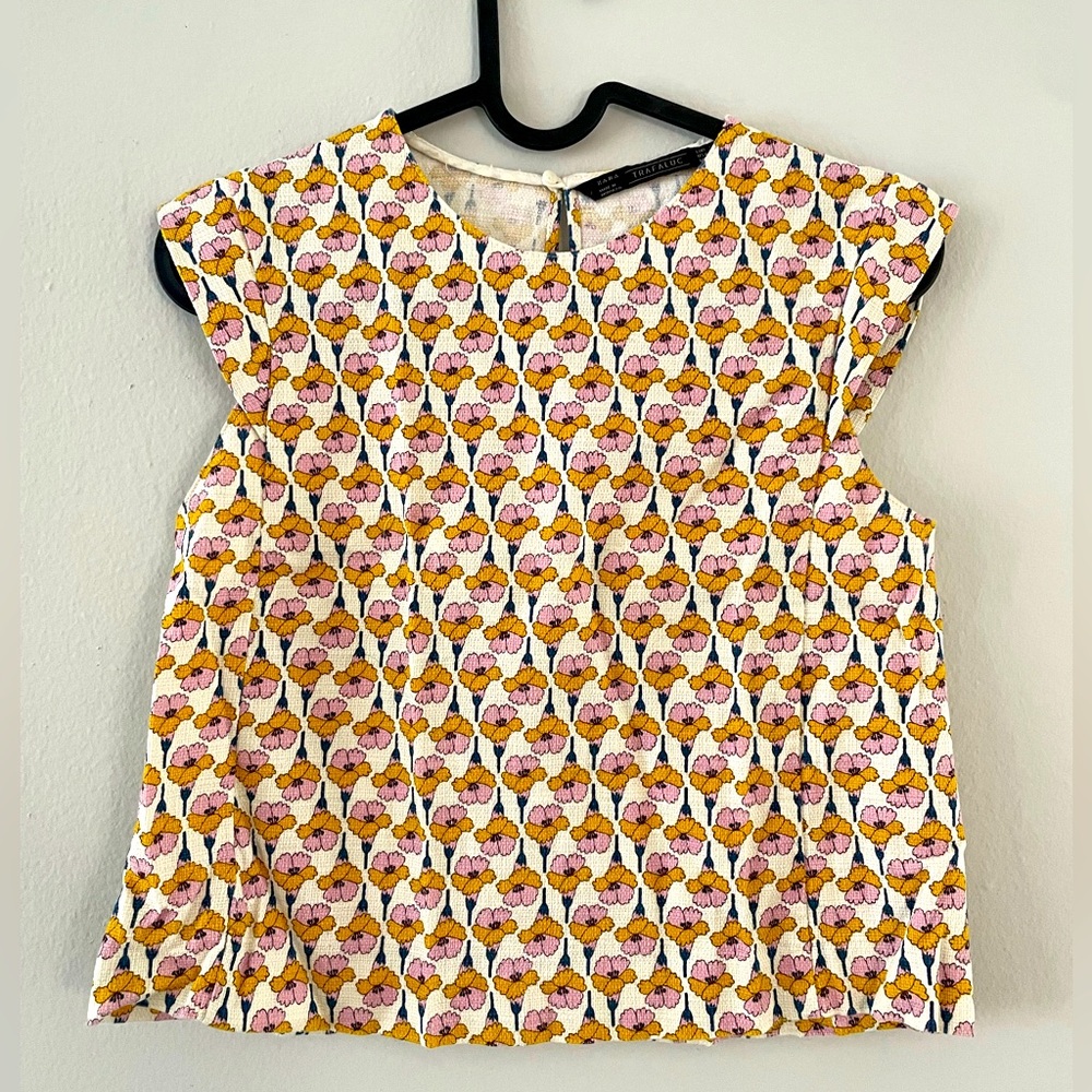 Flower blouse Zara kids - or woman xs